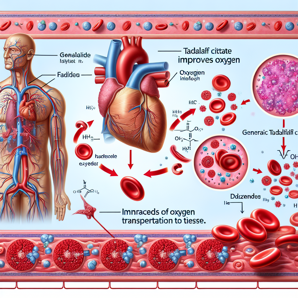 Comment le tadalafil citrate (Cialis générique) améliore le transport de l’oxygène vers les tissus Comment le tadalafil citrate (Cialis générique) améliore le transport de l'oxygène vers les tissus