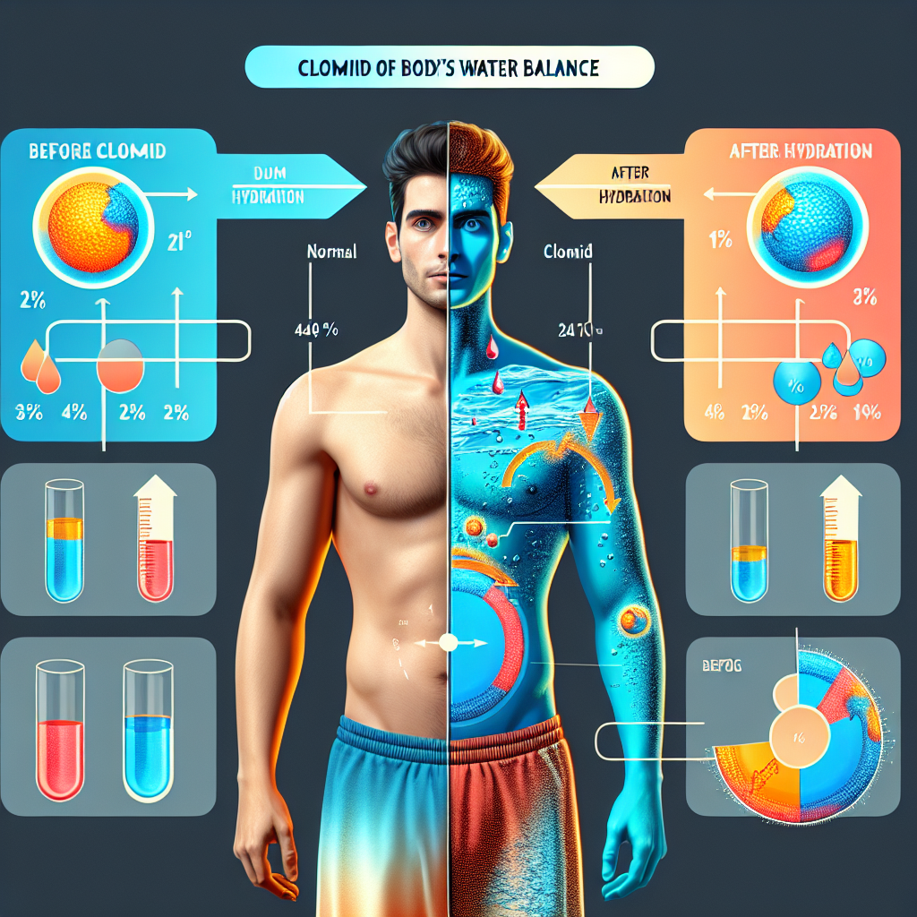 L’effet du Clomid sur l’équilibre hydrique de l’organisme L'effet du Clomid sur l'équilibre hydrique de l'organisme