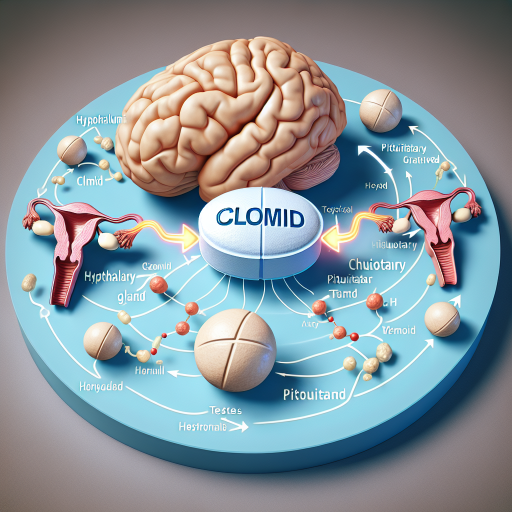 Le Clomid et son effet sur l’axe hormonal hypothalamo-hypophyso-testiculaire Le Clomid et son effet sur l'axe hormonal hypothalamo-hypophyso-testiculaire